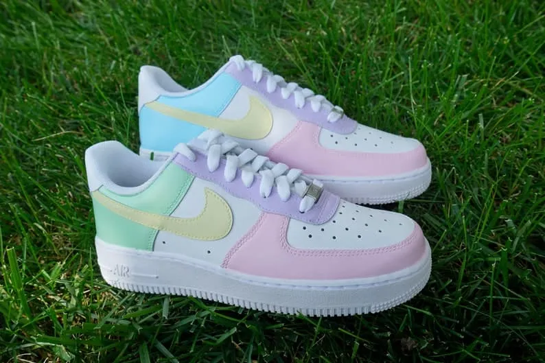 Custom Nike Air Force 1 Drip Any Color Drip