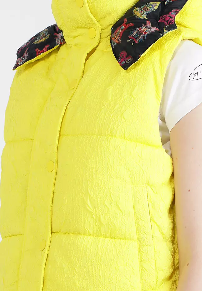 Desigual Padded Short Gilet