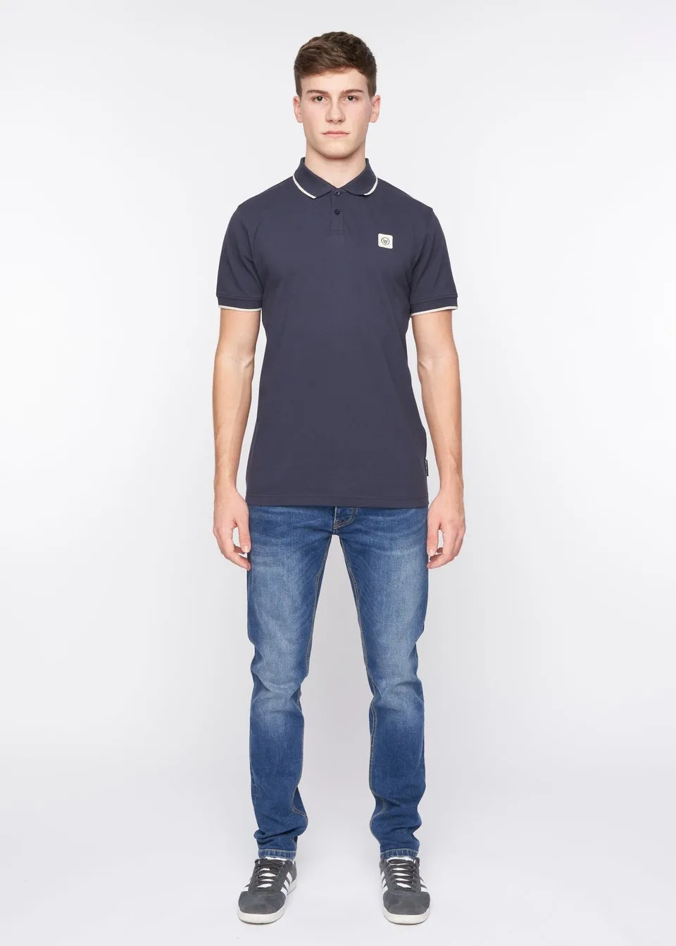 Duck & Cover Navy Wilkins Polo