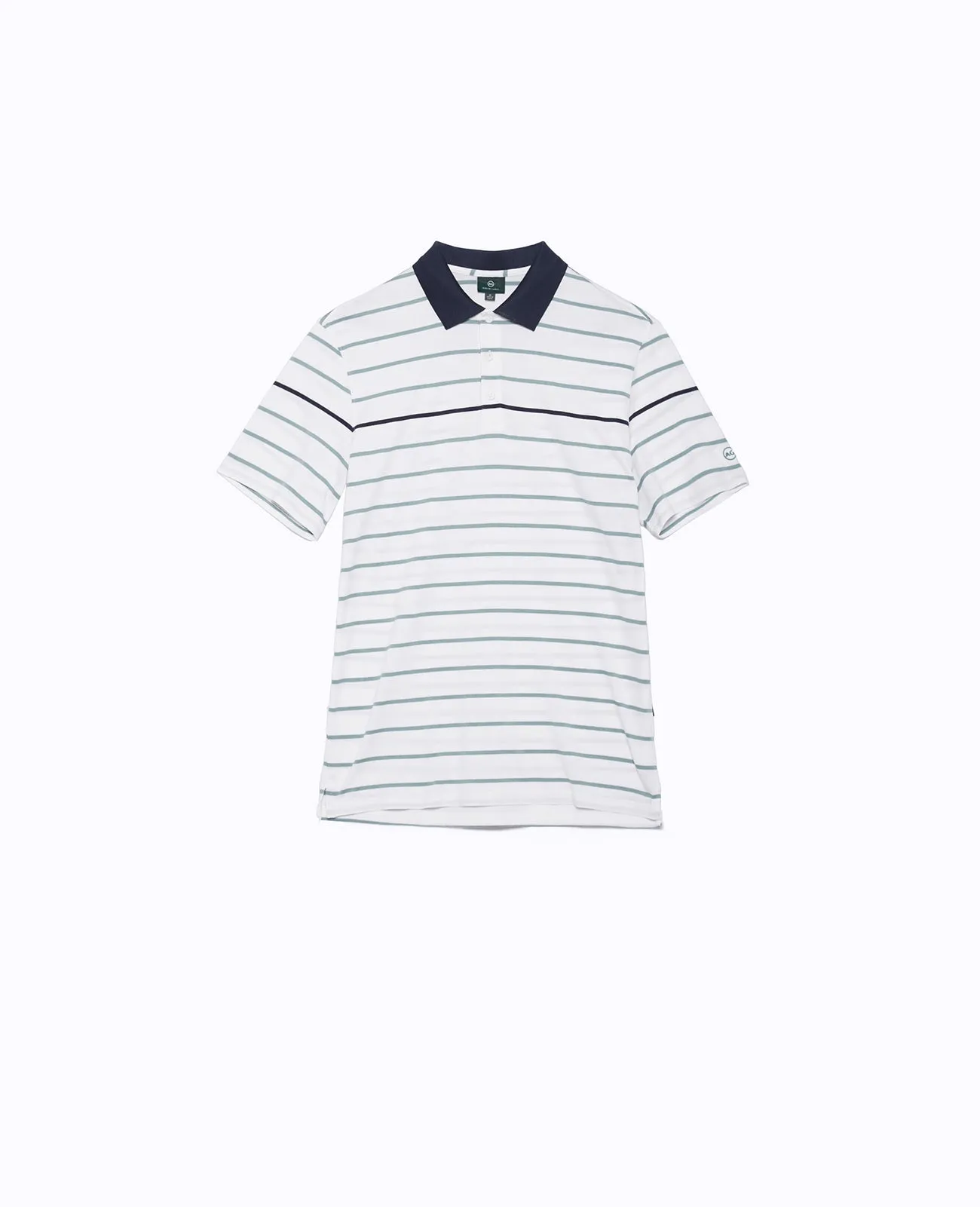     Farrell Stripe Polo   Green Label Collection  