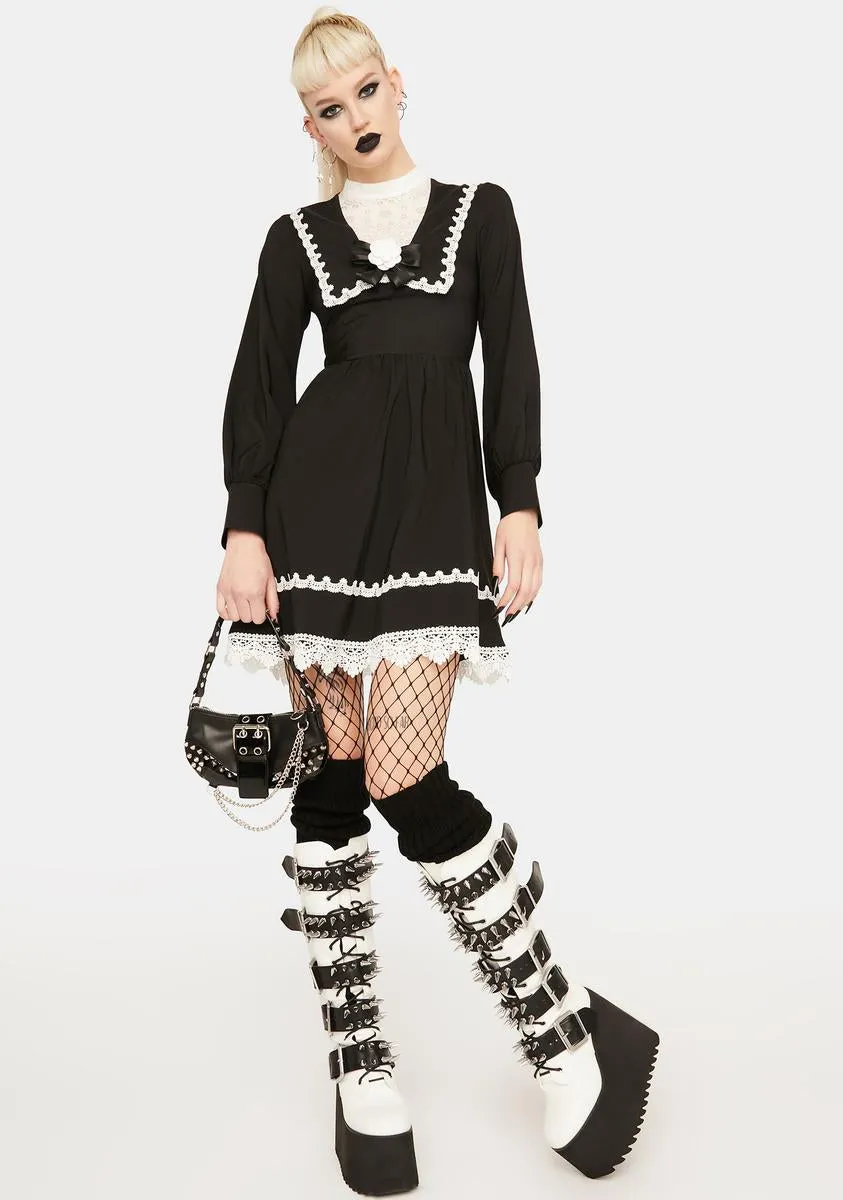 Gothic Preppy Dress-