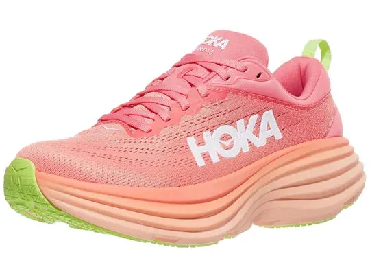 Hoka | Bondi 8 | Women's | Coral/Papaya