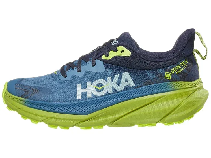 Hoka | Challenger 7 GTX | Men's | Outer Space/Dark Citron