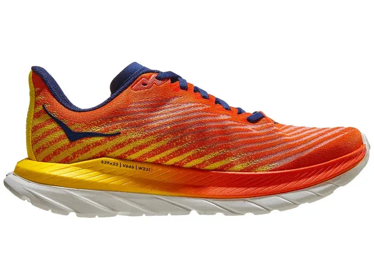 Hoka | Mach 5 | Men's | Flame/Dandelion