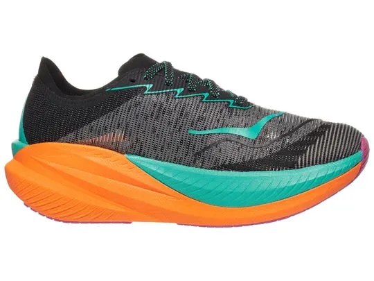 Hoka | Mach X2 | Women's | Black/Electric Aqua