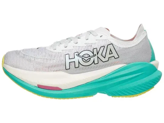 Hoka | Mach X2 | Women's | Frost/Electric Aqua