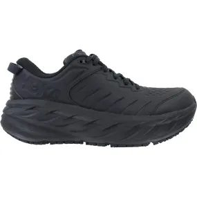 Hoka Bondi Sr Black Wide Men s Black/Black / 10.5 / 2e