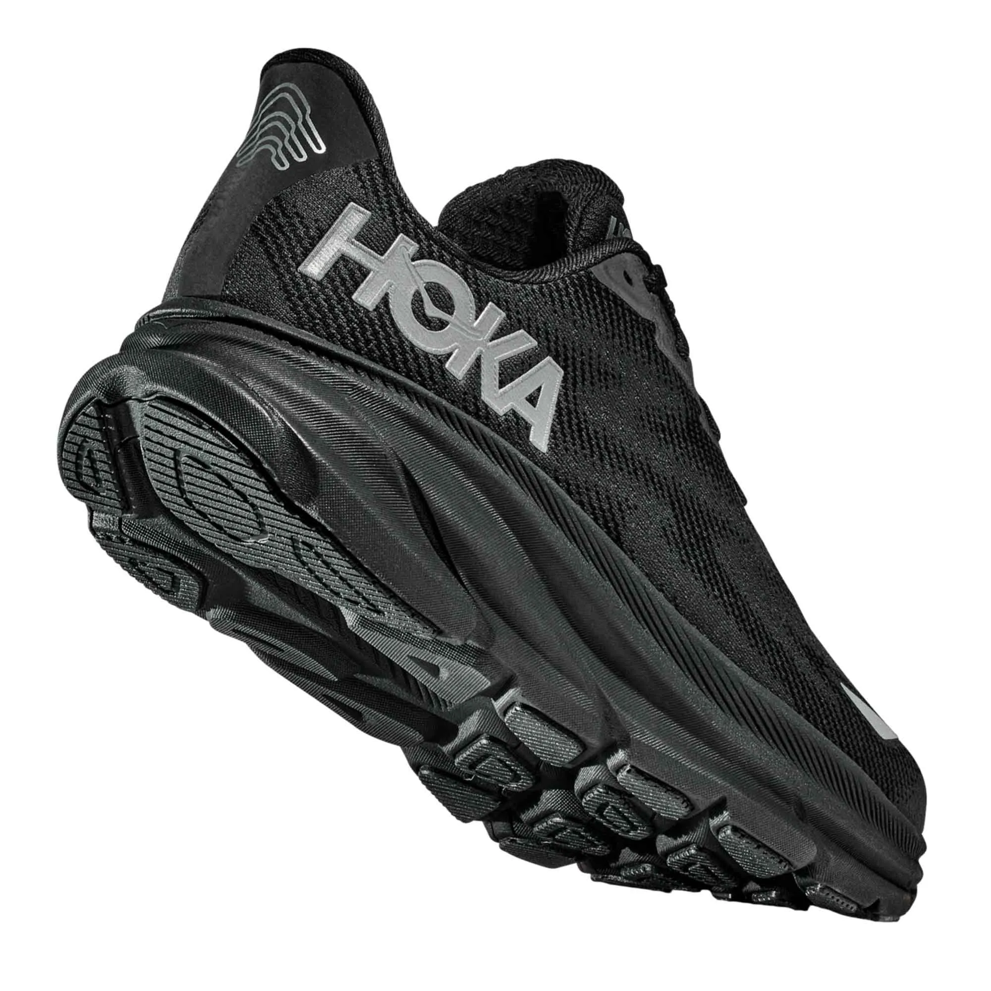 Hoka  Clifton 9 Gore-Tex Womens Waterproof Running Shoes Black/Black