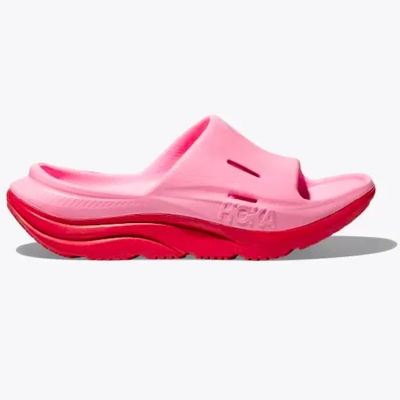 Hoka Kid’s Ora Recovery Slide Sandal 3 Peony/Cerise