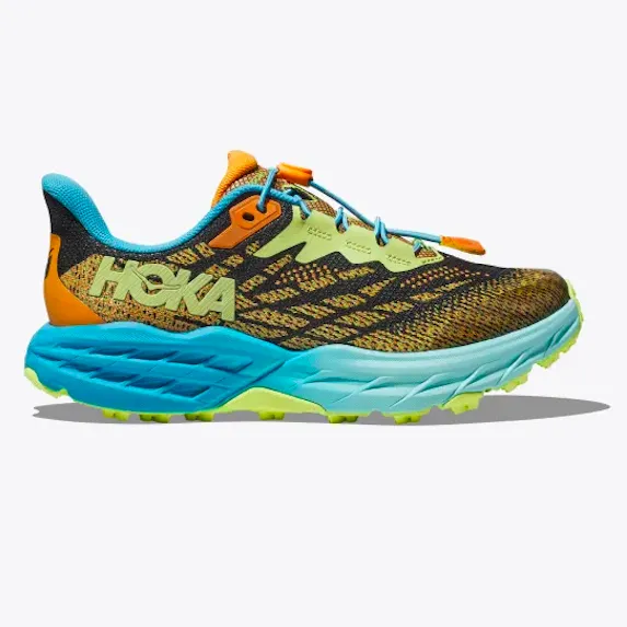 Hoka Kid’s Speedgoat 5 Solar Flare/Diva Blue