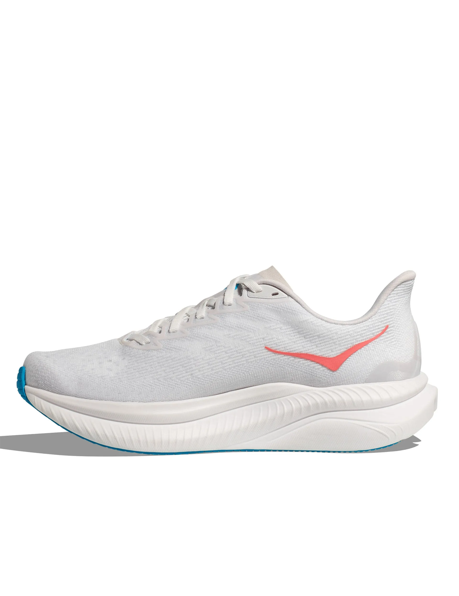 HOKA Mach 6 - White/Nimbus Cloud