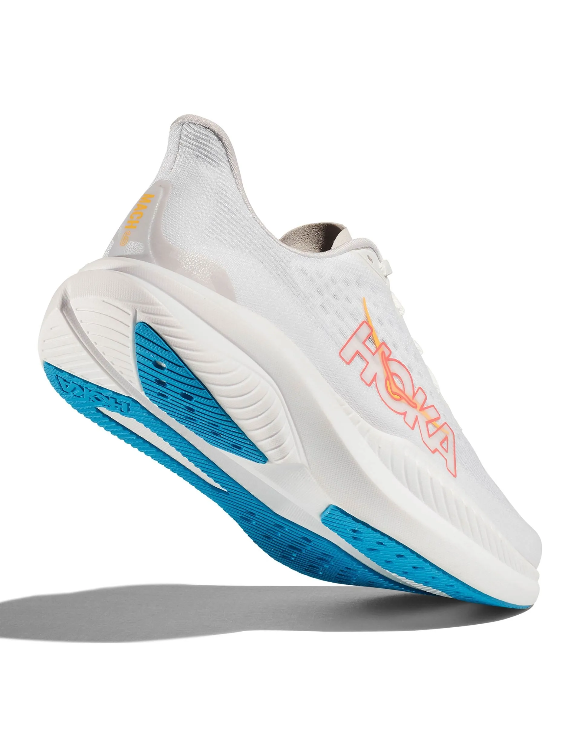 HOKA Mach 6 - White/Nimbus Cloud