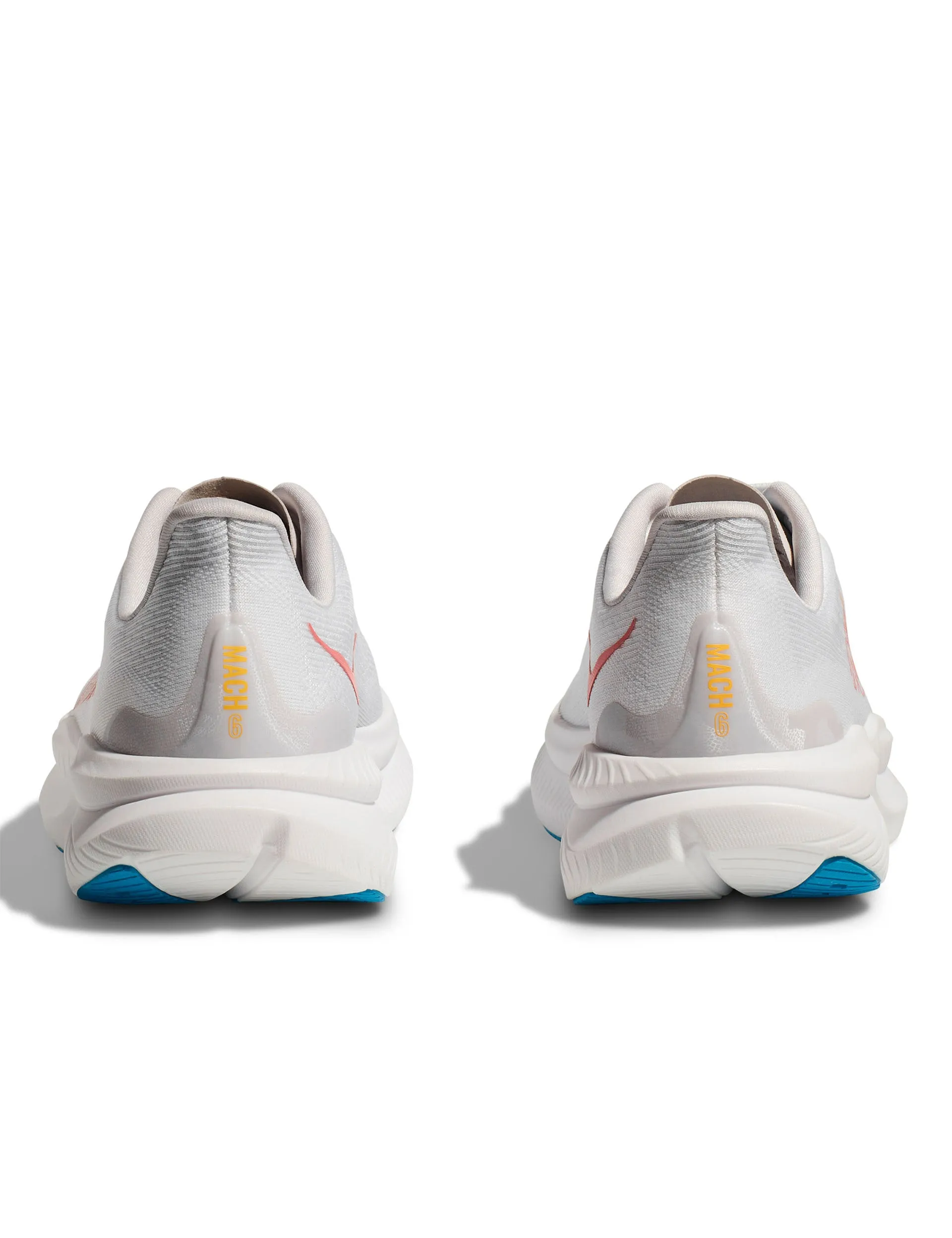 HOKA Mach 6 - White/Nimbus Cloud