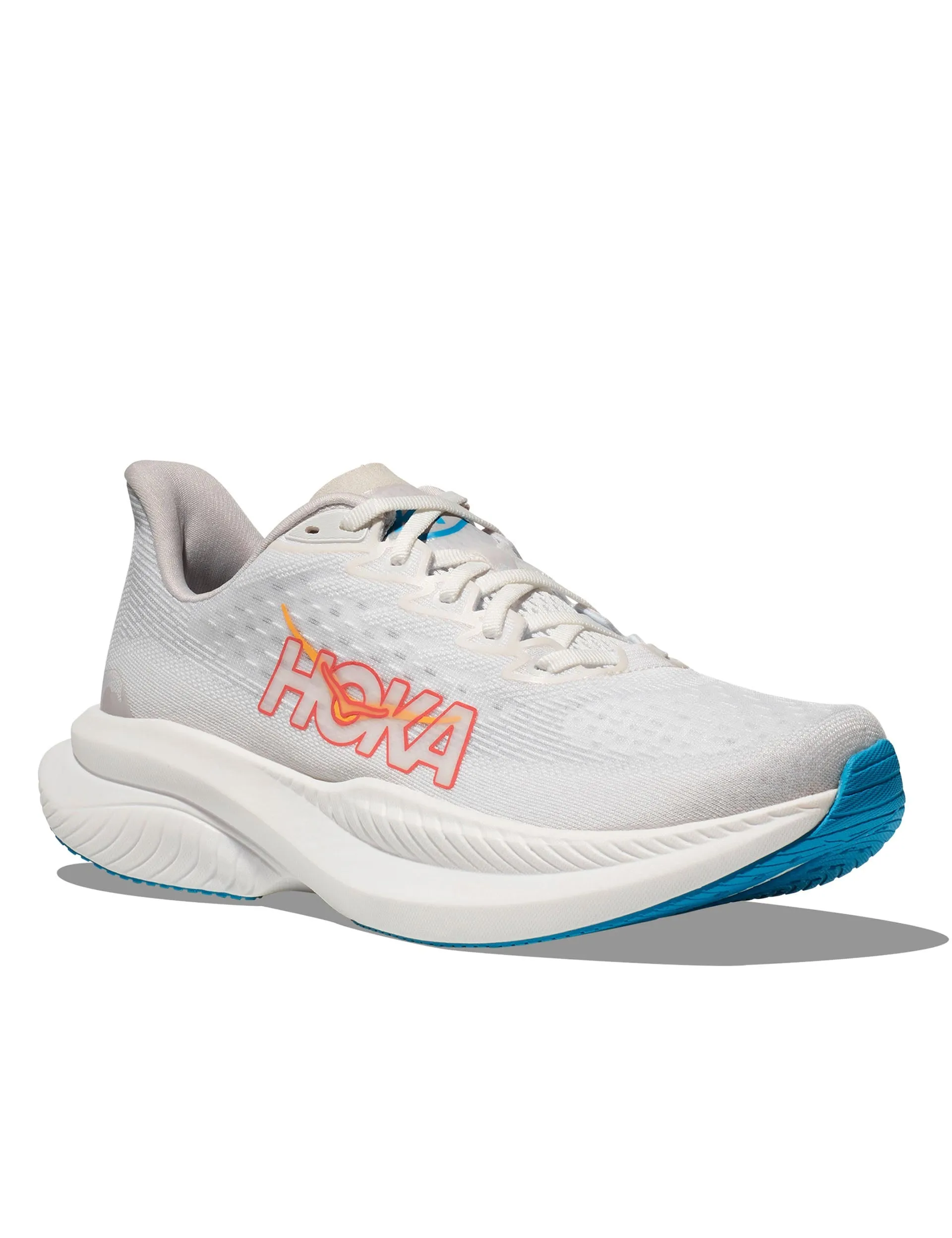 HOKA Mach 6 - White/Nimbus Cloud