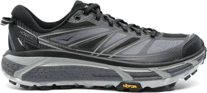 HOKA Mafate Speed 2 panelled sneakers Black