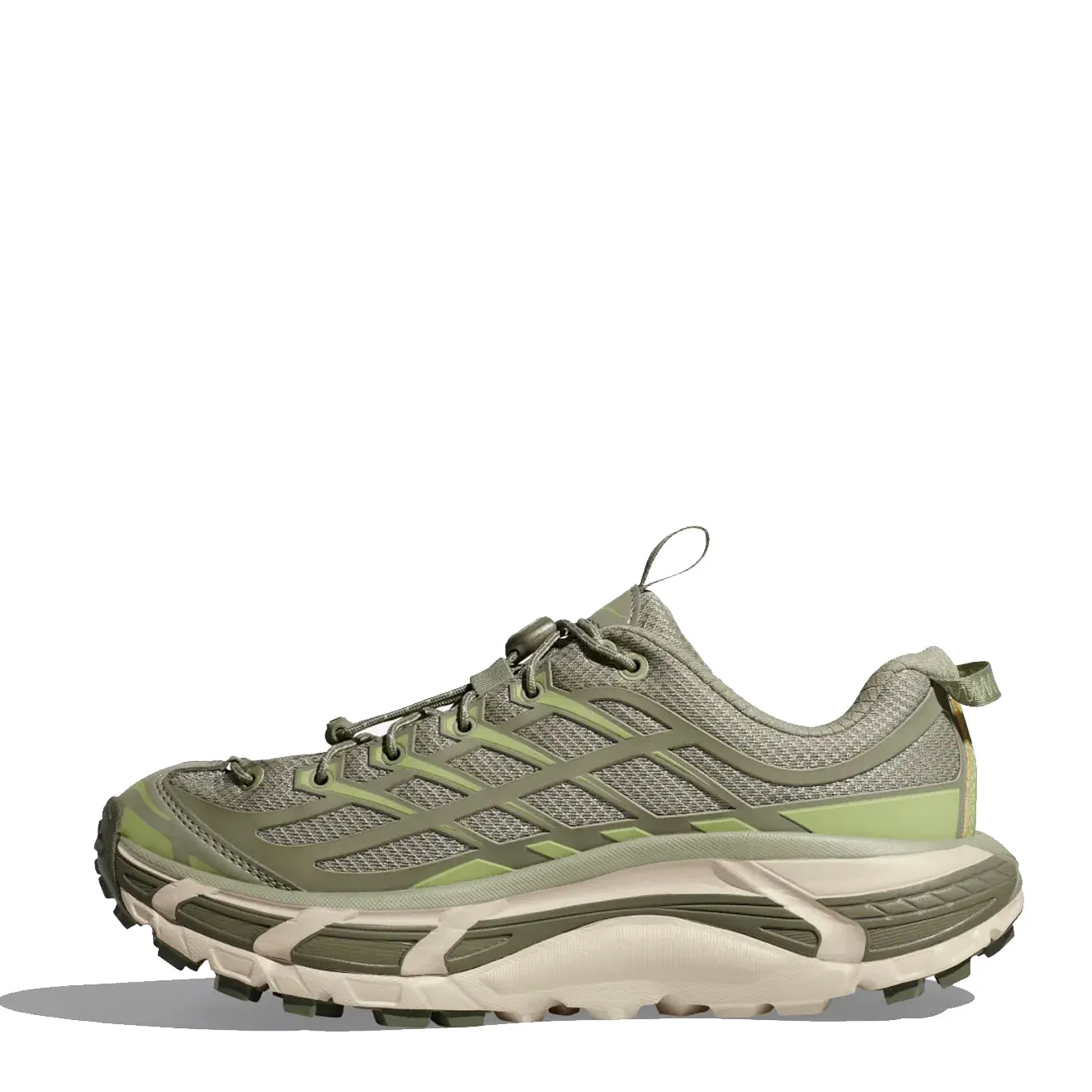 Hoka Mafate Three2 Trainers Barley / Seed Green