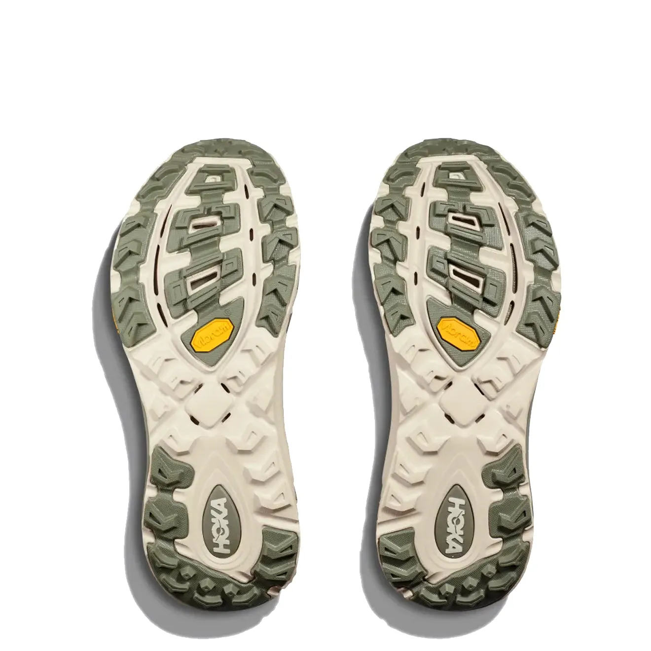 Hoka Mafate Three2 Trainers Barley / Seed Green