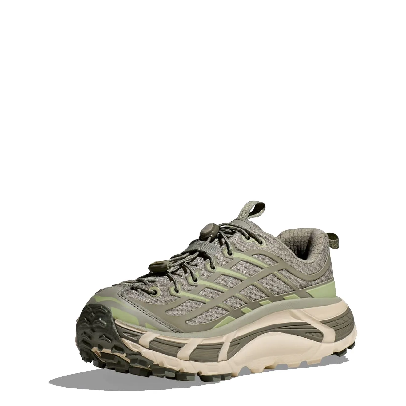 Hoka Mafate Three2 Trainers Barley / Seed Green