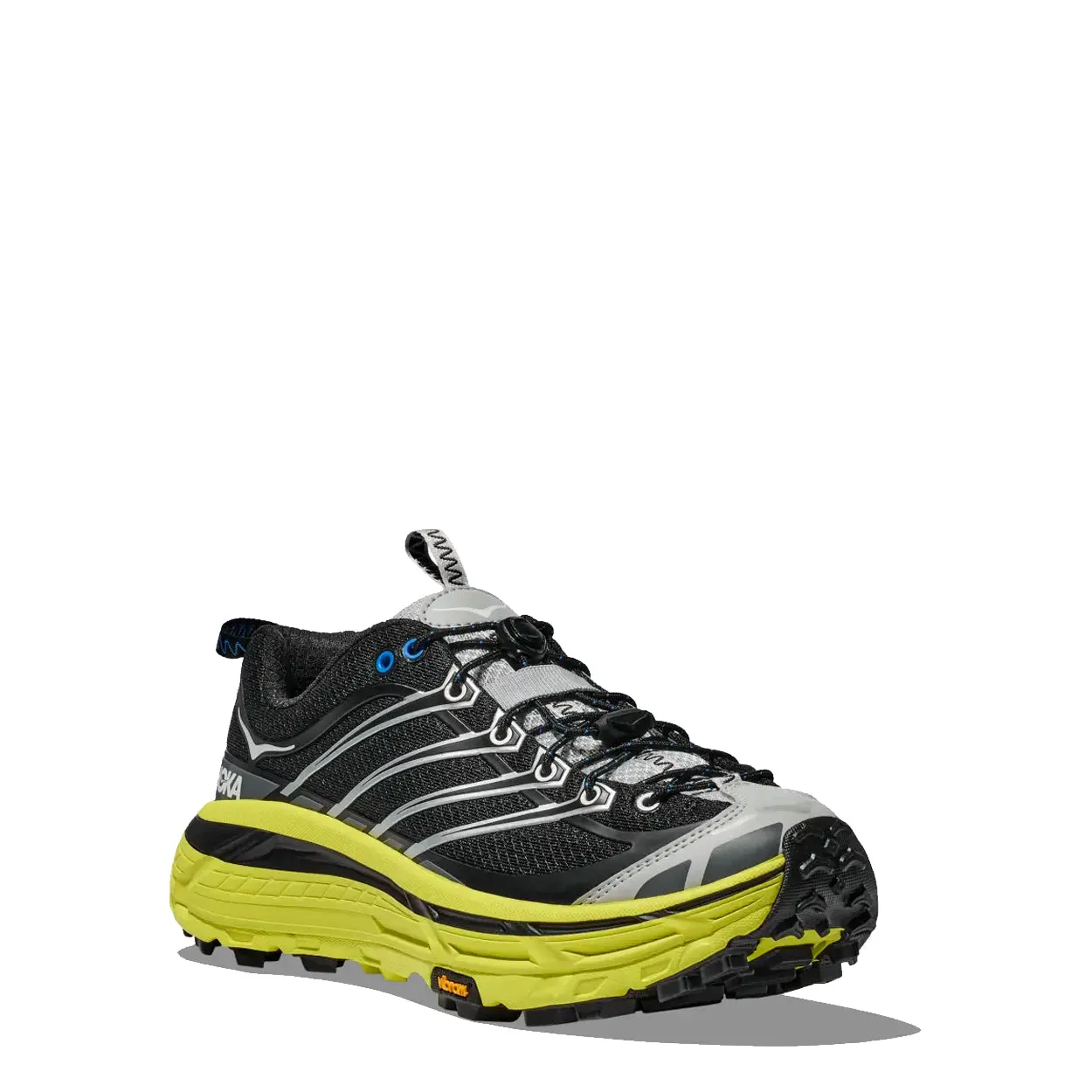 Hoka Mafate Three2 Trainers Black / Hoka Citrus