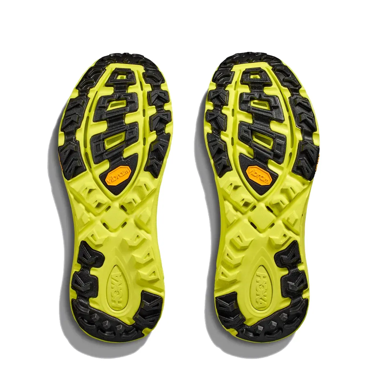 Hoka Mafate Three2 Trainers Black / Hoka Citrus