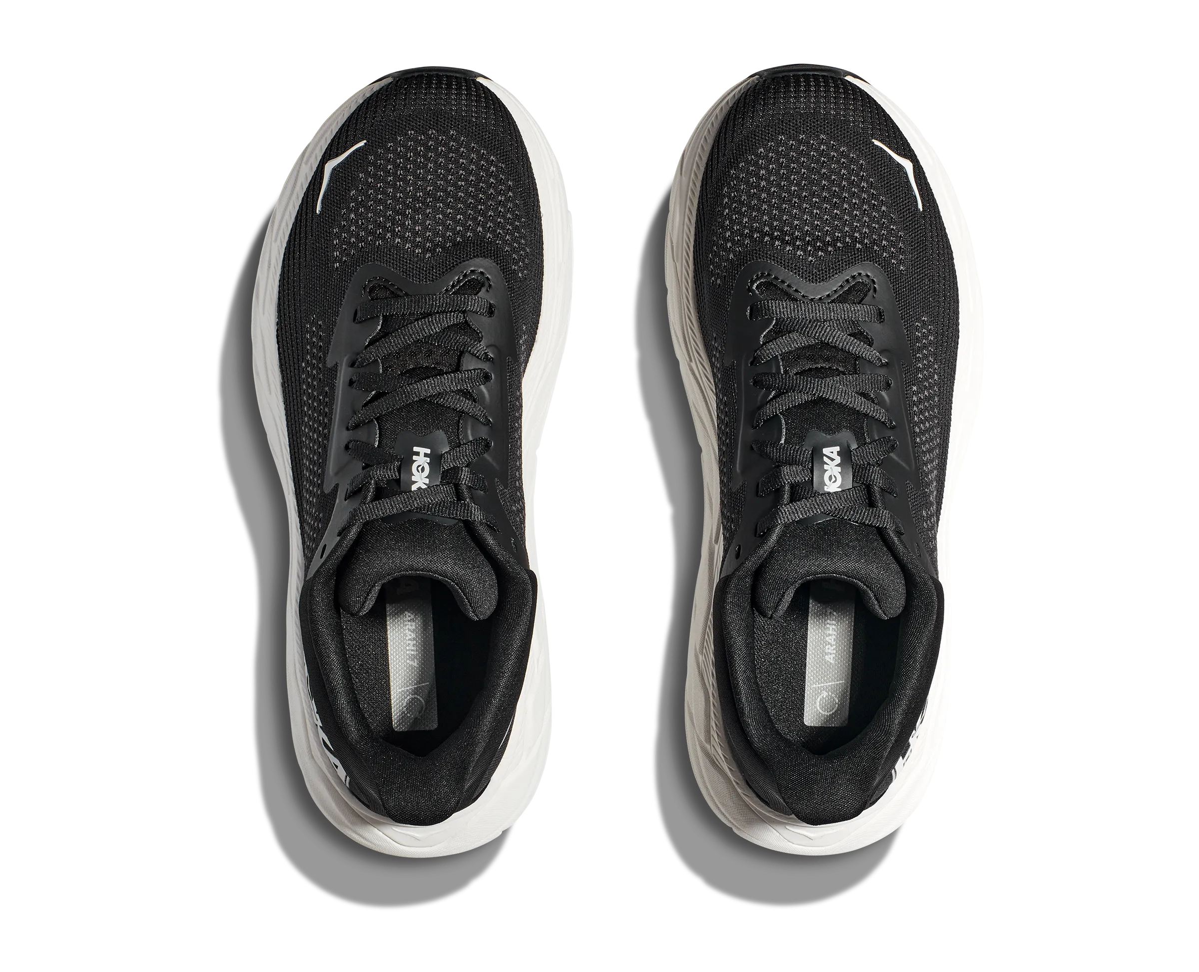 Hoka Men's Arahi 7 Black / White | Buy Hoka Men's Arahi 7 Black / White here | Outnorth