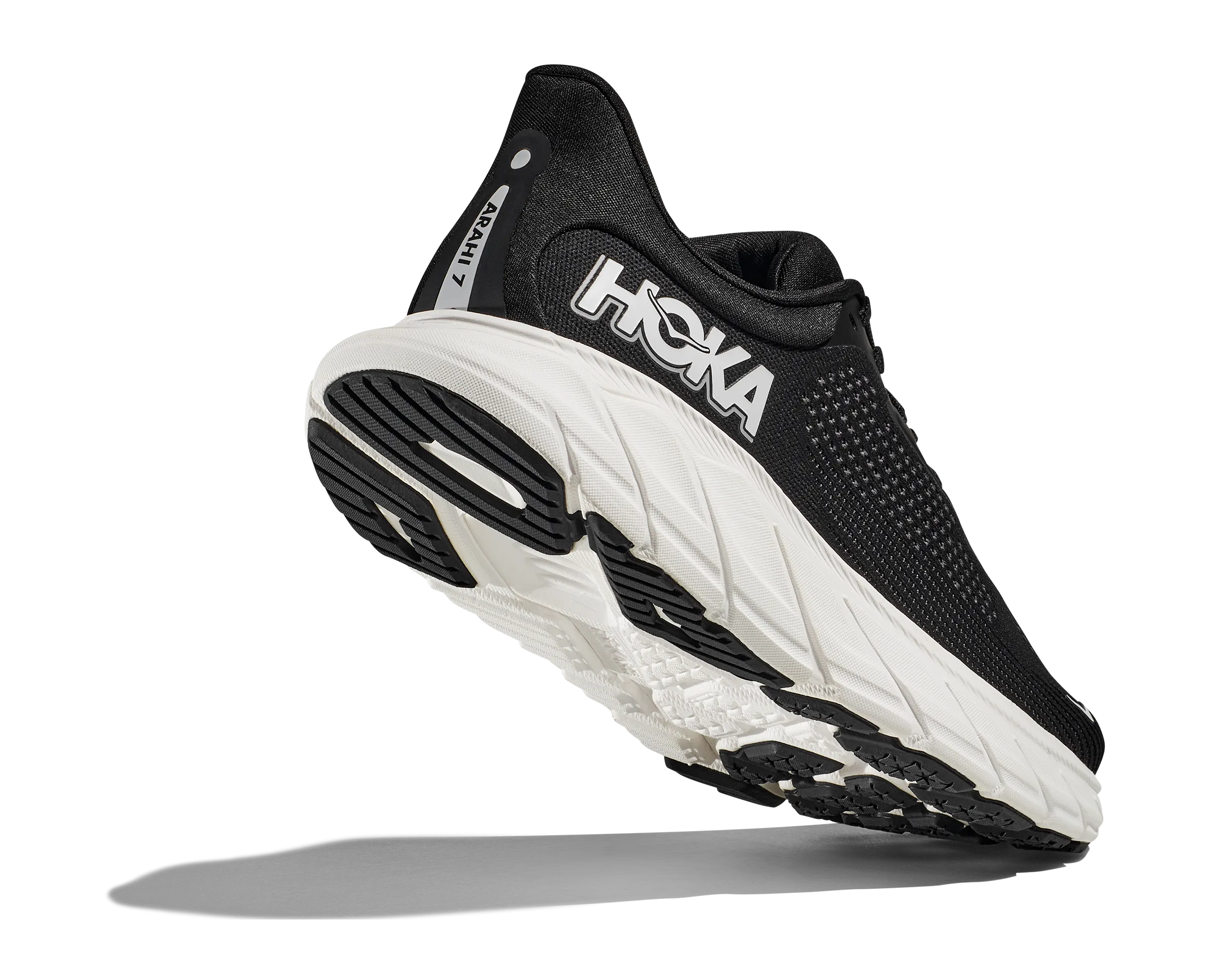 Hoka Men's Arahi 7 Wide Black / White | Buy Hoka Men's Arahi 7 Wide Black / White here | Outnorth