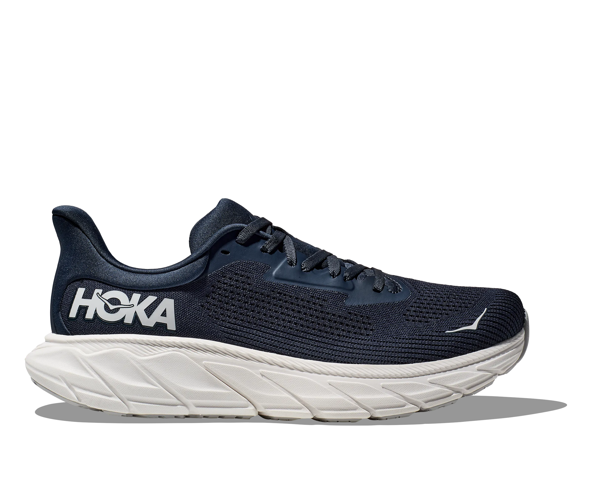 Hoka Men's Arahi 7 Wide Outer Space / White | Buy Hoka Men's Arahi 7 Wide Outer Space / White here | Outnorth