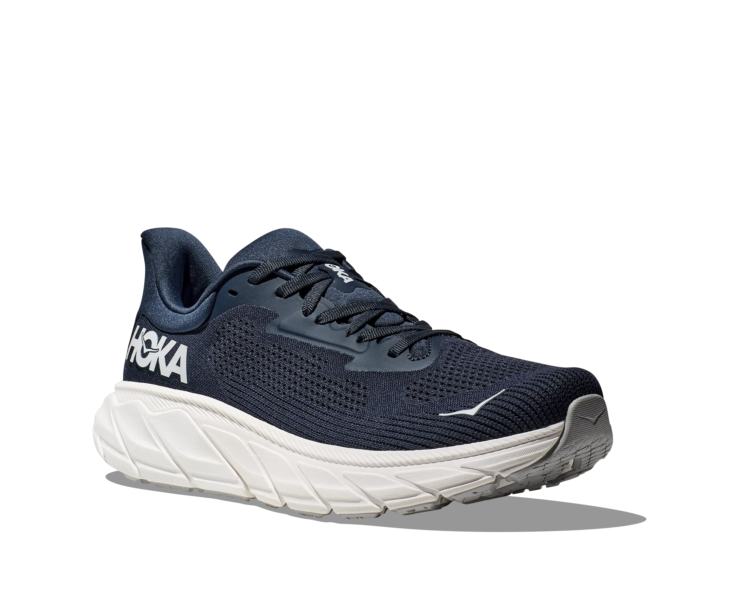 Hoka Men's Arahi 7 Wide Outer Space / White | Buy Hoka Men's Arahi 7 Wide Outer Space / White here | Outnorth