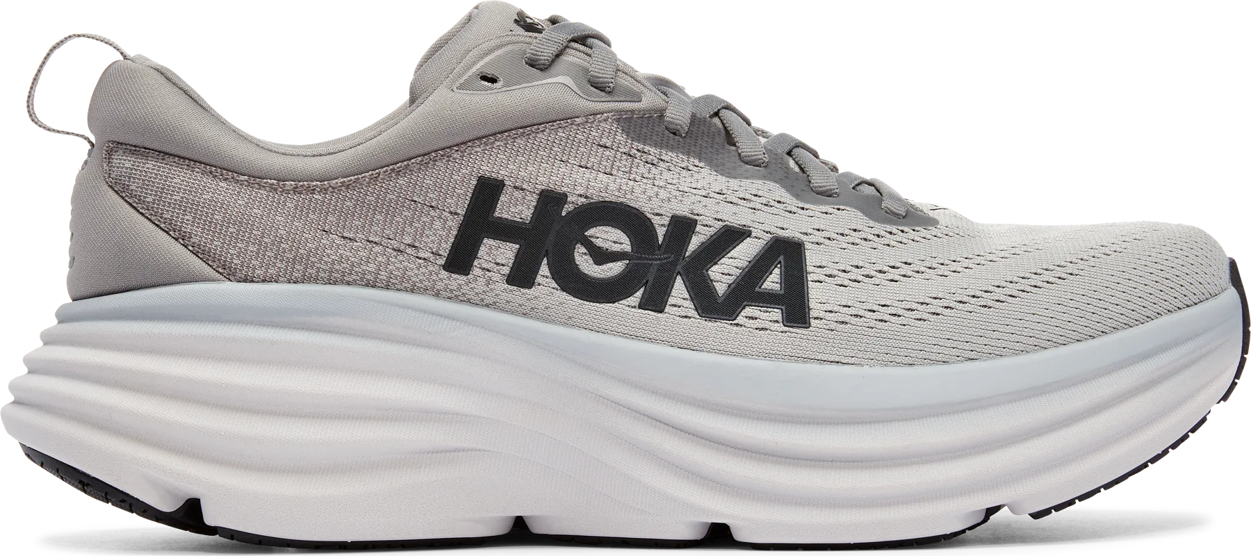 Hoka Men's Bondi 8 X-Wide Sharkskin/Harbor Mist | Buy Hoka Men's Bondi 8 X-Wide Sharkskin/Harbor Mist here | Outnorth