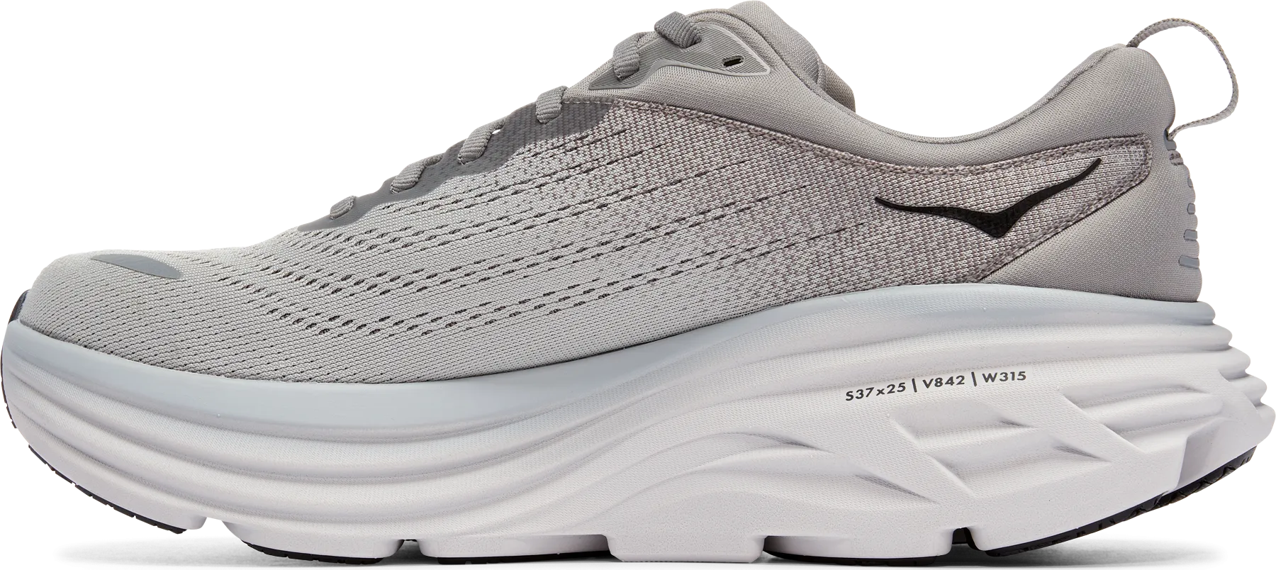 Hoka Men's Bondi 8 X-Wide Sharkskin/Harbor Mist | Buy Hoka Men's Bondi 8 X-Wide Sharkskin/Harbor Mist here | Outnorth