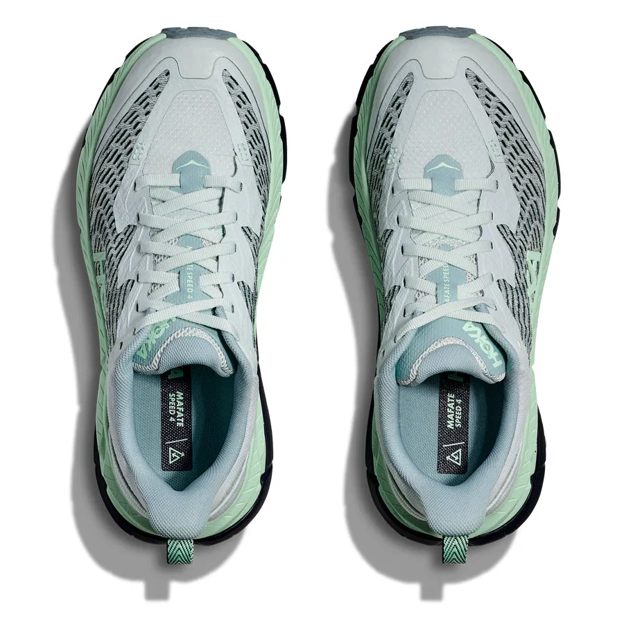 Hoka One One Mafate Speed 4 Naranja Gris