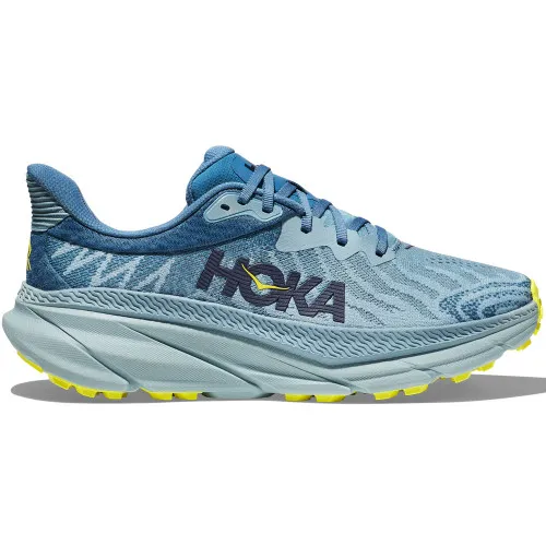 HOKA ONE ONE Men's Challenger 7 - Stone Blue / Evening Primrose (Medium Width)