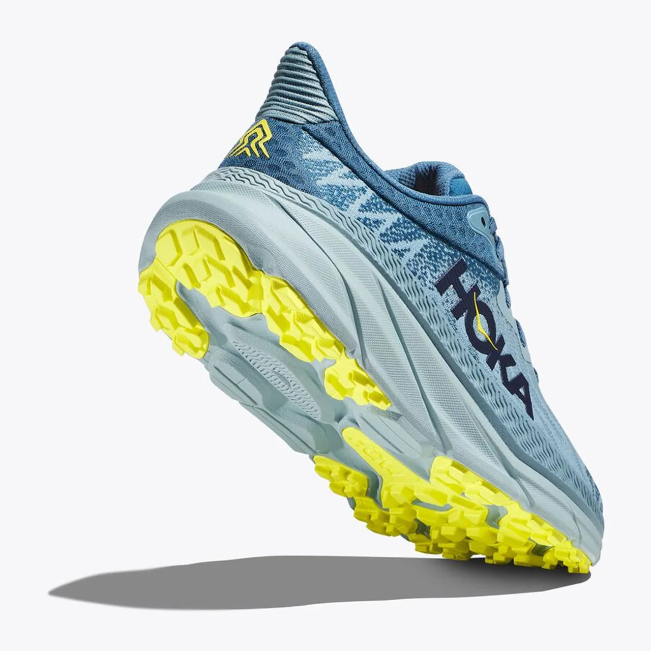 HOKA ONE ONE Men's Challenger 7 - Stone Blue / Evening Primrose (Medium Width)