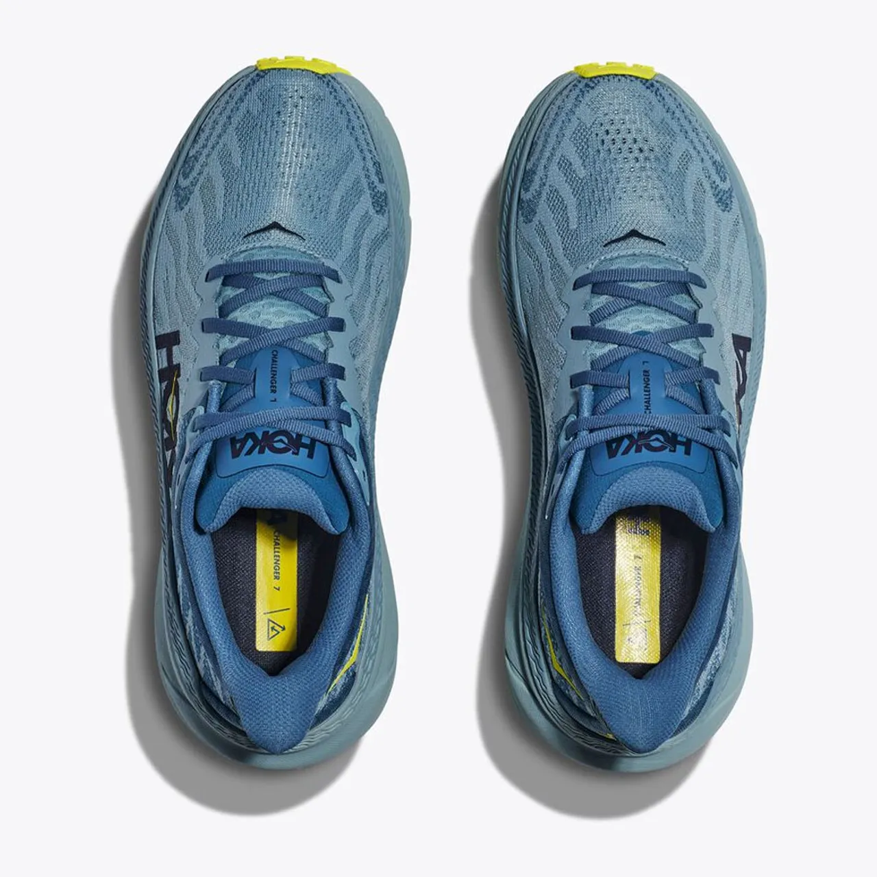 HOKA ONE ONE Men's Challenger 7 - Stone Blue / Evening Primrose (Medium Width)