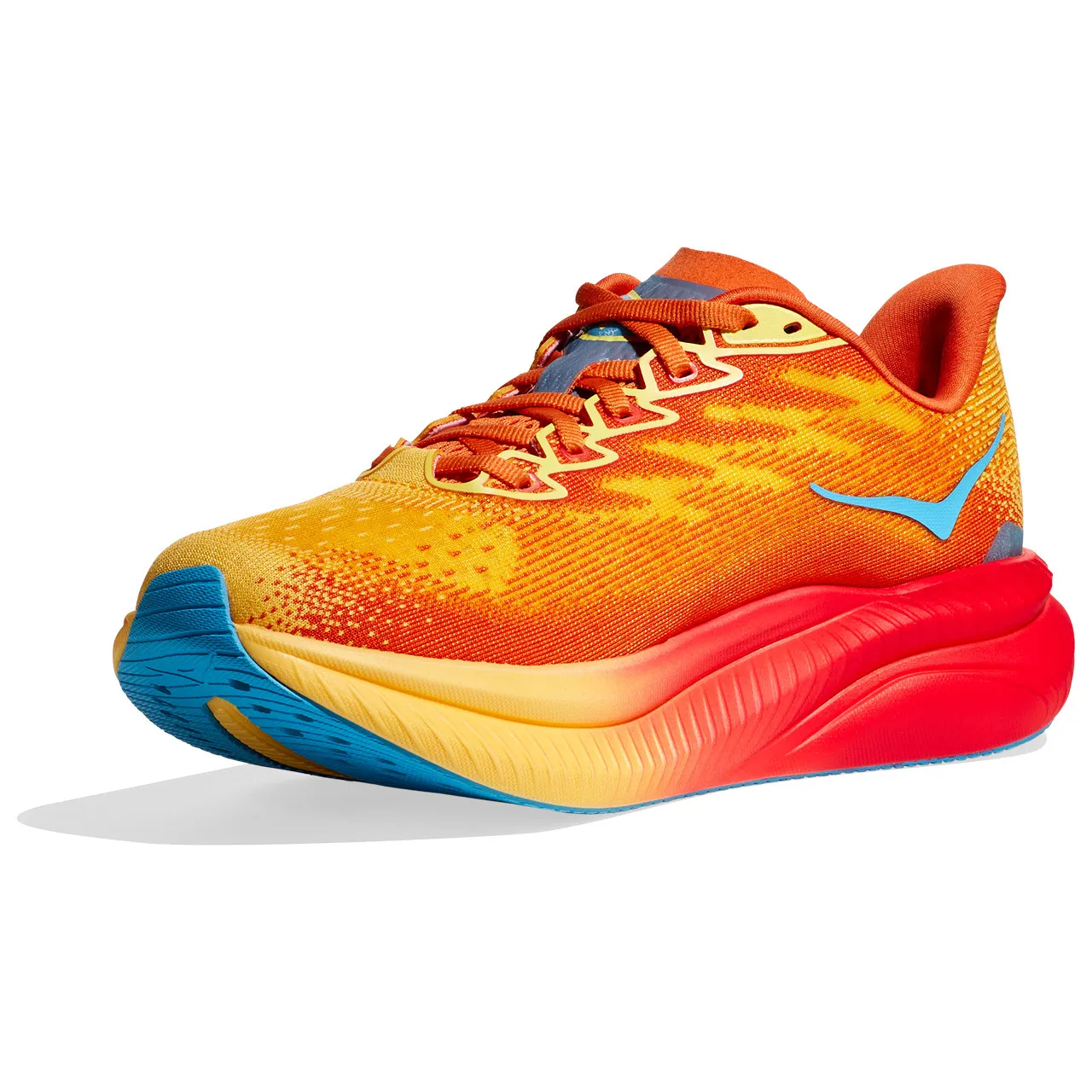 HOKA ONE ONE Men's Mach 6 - Poppy / Squash (Medium Width)