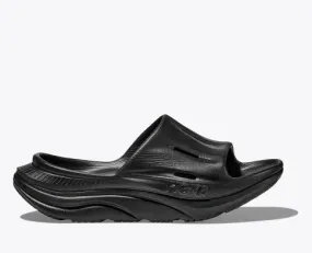 Hoka One One Unisex Ora Recovery Slides 3 - Black