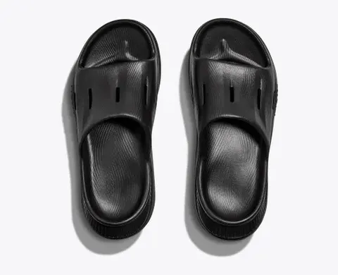 Hoka One One Unisex Ora Recovery Slides 3 - Black