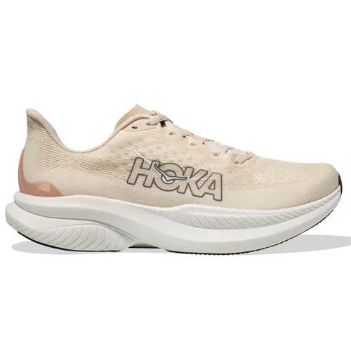 HOKA ONE ONE Women's Mach 6 -  Eggnog / Vanilla (Wide Width)