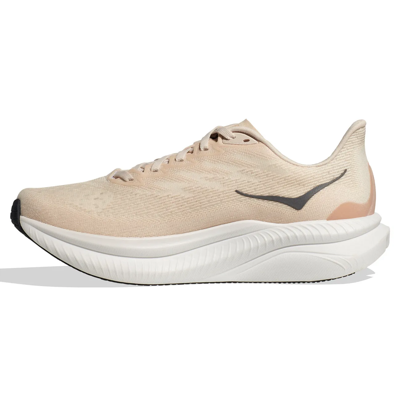 HOKA ONE ONE Women's Mach 6 -  Eggnog / Vanilla (Wide Width)