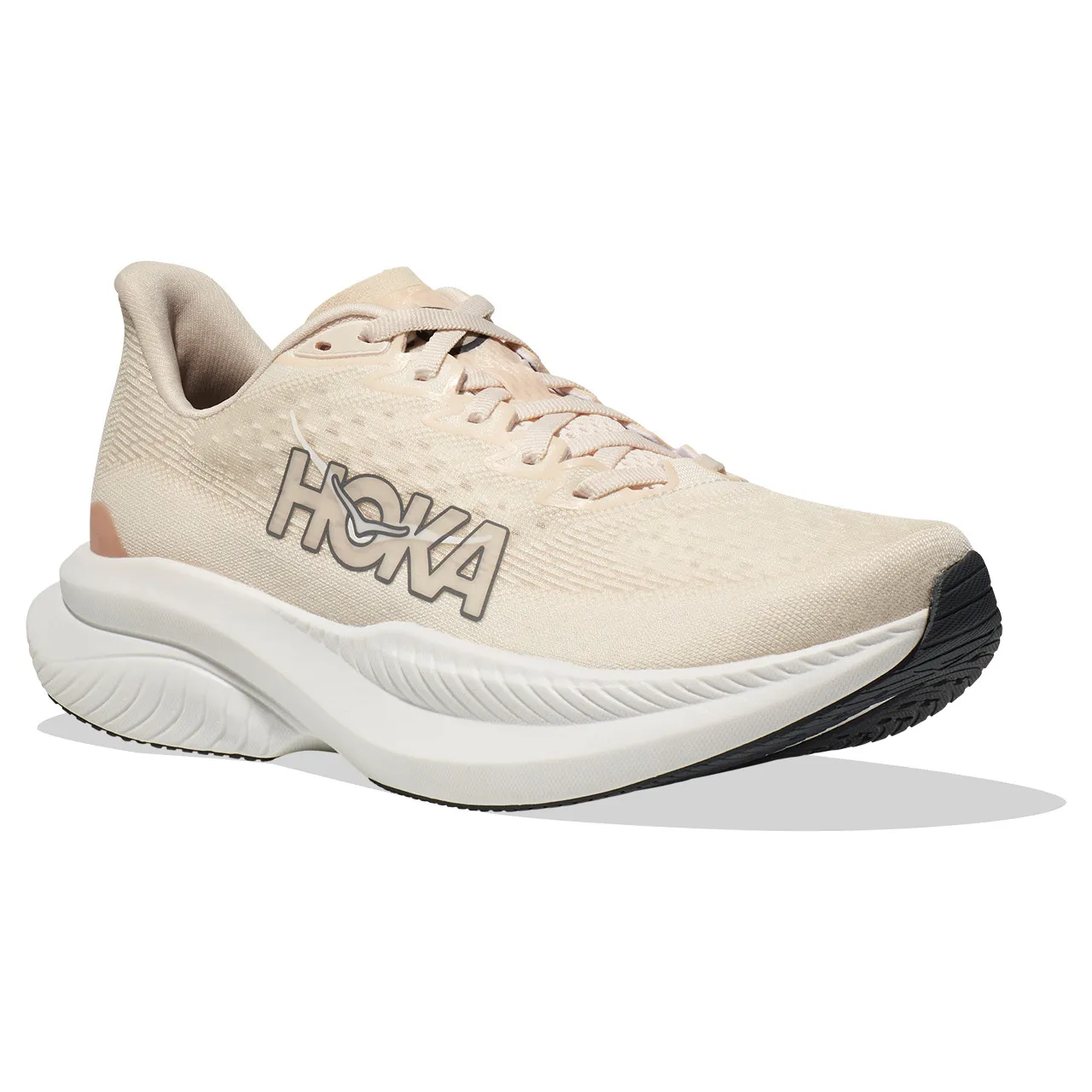 HOKA ONE ONE Women's Mach 6 -  Eggnog / Vanilla (Wide Width)