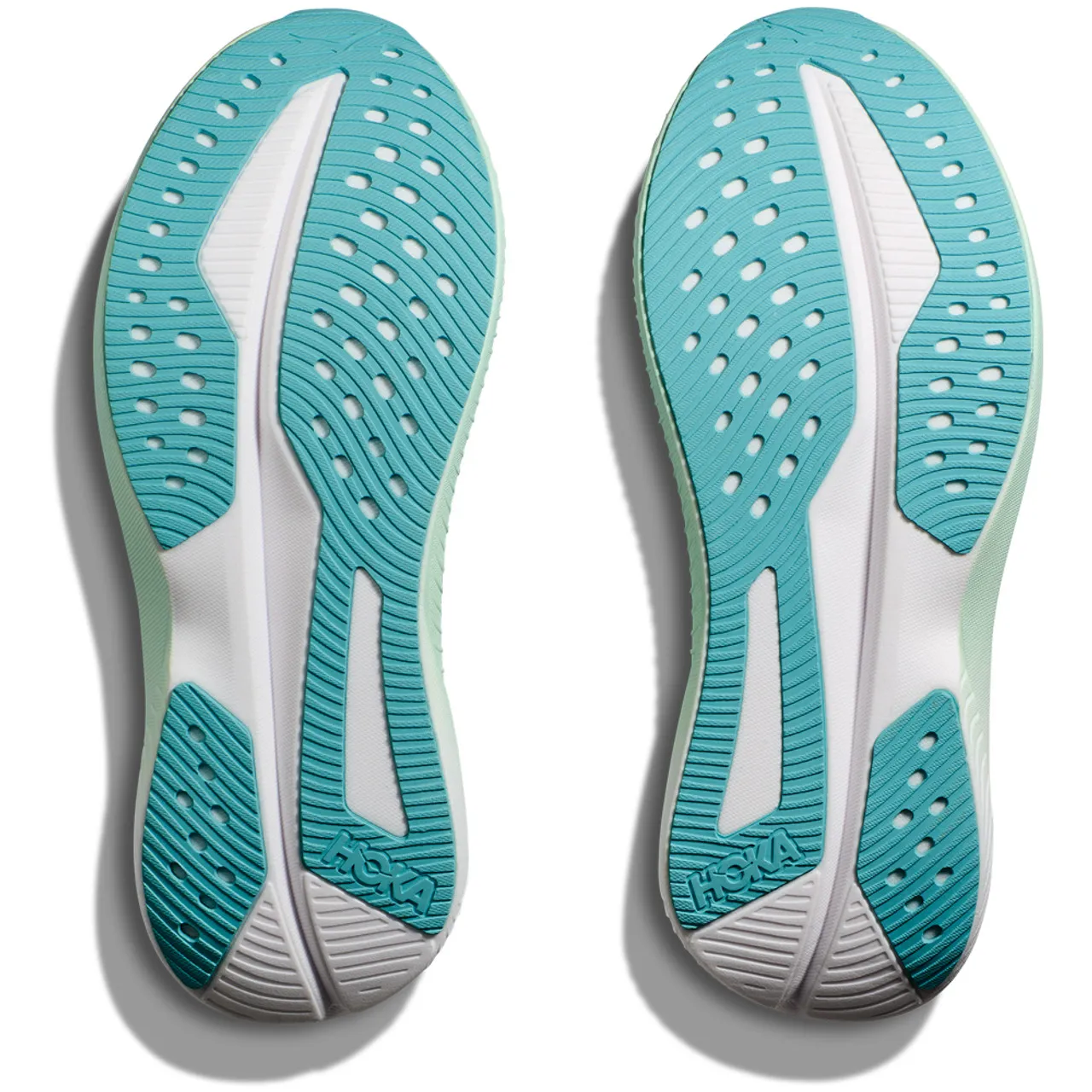 HOKA ONE ONE Women's Mach 6 - Frost / Rose Gold (Wide Width)