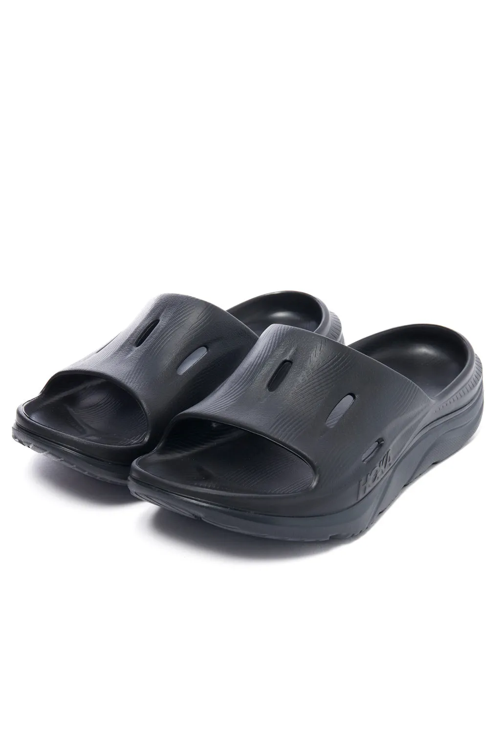 Hoka Ora Recovery Slide 3 - Black / Black