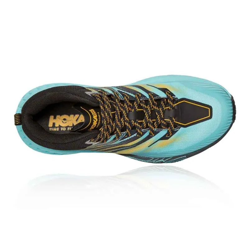 HOKA SPEEDGOAT MID 2 GTX ANTIGUA SAND/GOLDEN ROD FOR WOMEN'S