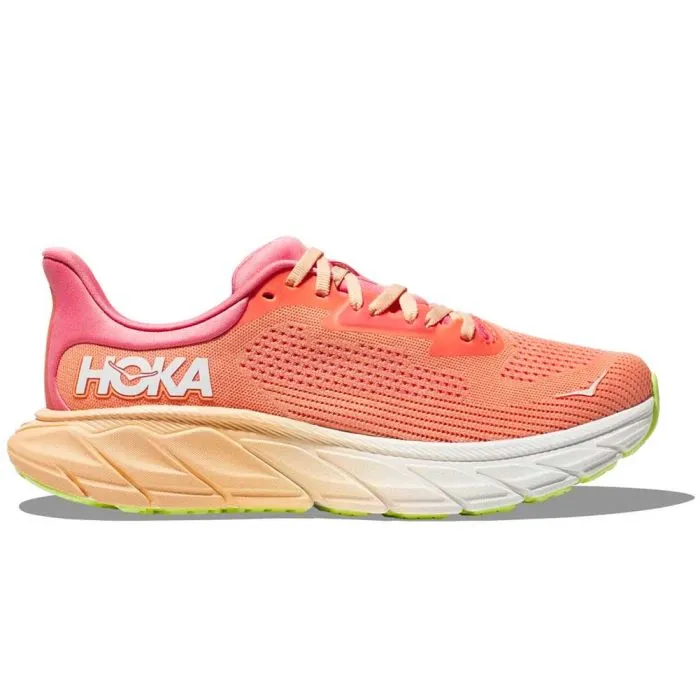 HOKA Women's Arahi 7 Papaya