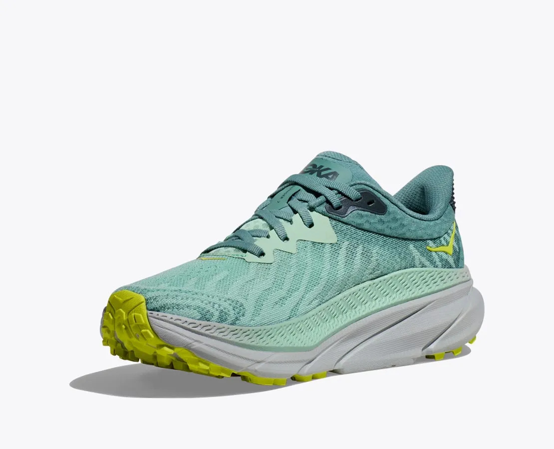 HOKA WOMENS CHALLENGER 7 - MIST GREEN/TRELLIS