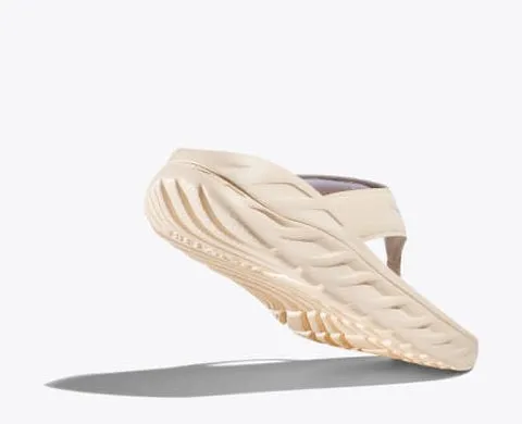 Hoka Womens Ora Recovery Flip - Vanilla