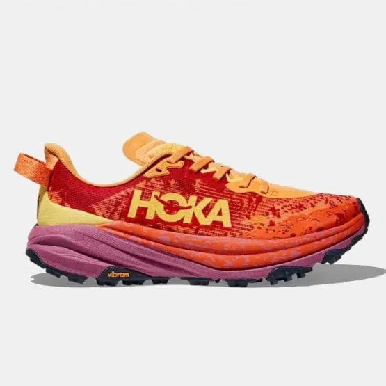 Hoka Womens Speedgoat 6 - Sherbert Red