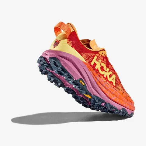 Hoka Womens Speedgoat 6 - Sherbert Red