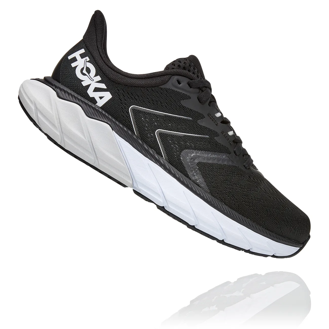 Hoka Women's Arahi 5 Black/White | Buy Hoka Women's Arahi 5 Black/White here | Outnorth