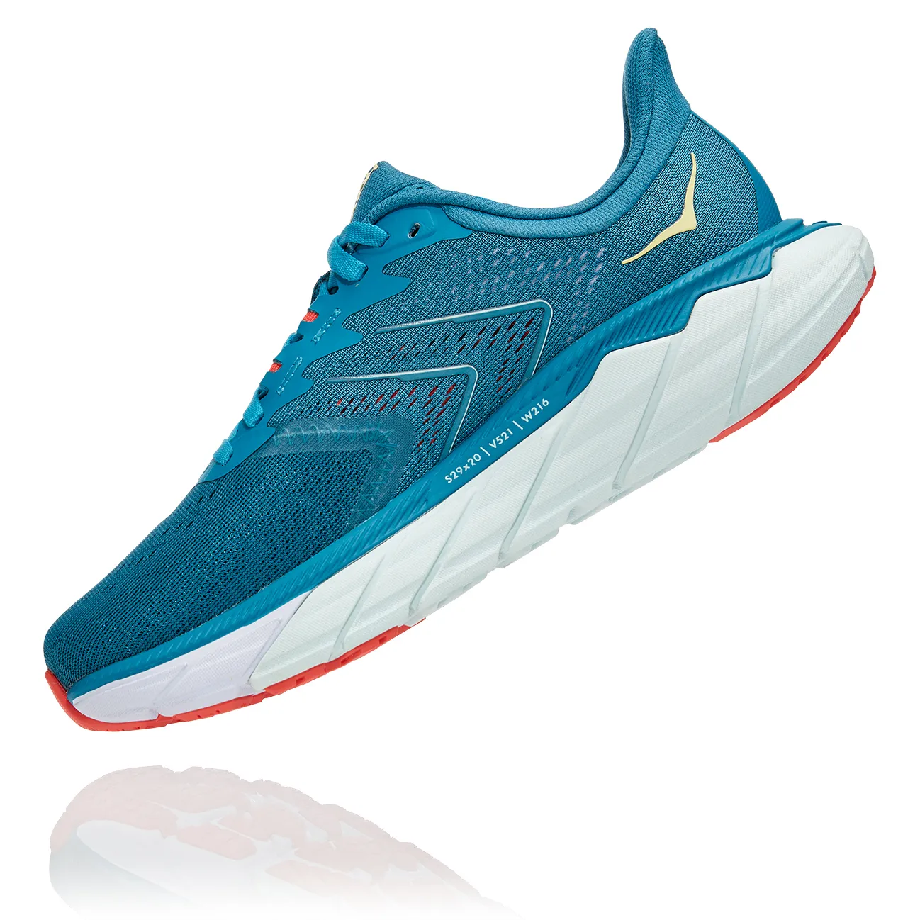 Hoka Women's Arahi 5 Mosaic Blue/Lum Green | Buy Hoka Women's Arahi 5 Mosaic Blue/Lum Green here | Outnorth